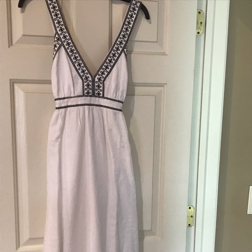 Maxi length JCrew sundress.